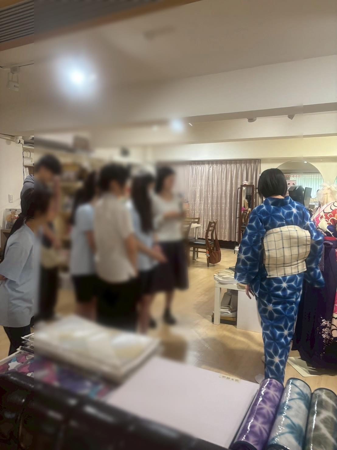 企業參訪|學校團體|和服店介紹+浴衣體驗教學
