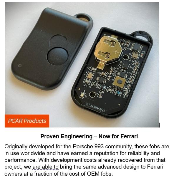 Ferrari F360 Master Fob