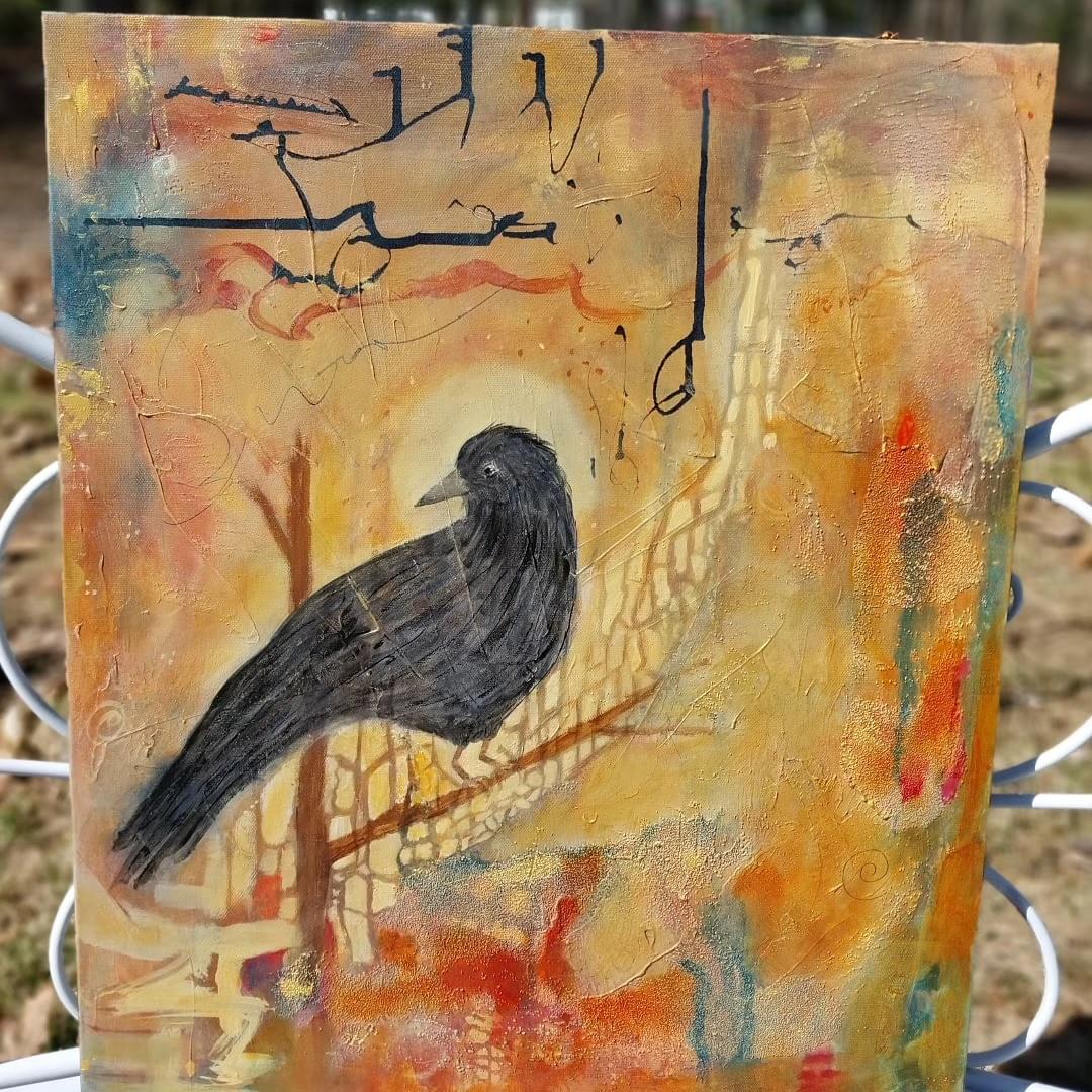 One Crow Sits