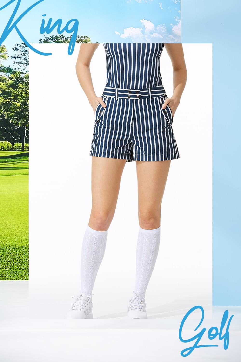 女款印花短褲