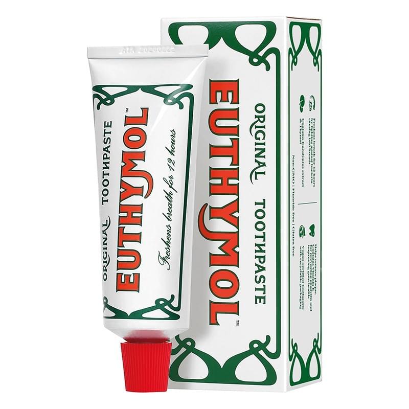 EUTHYMOL Original Toothpaste - Fluoride-Free Toothpaste for Sensitive Teeth 