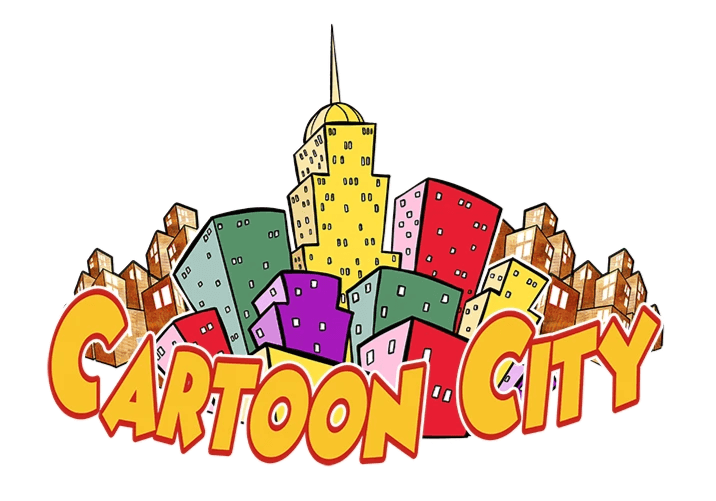 Cartoon City Caricatures Six Flags Darien Lake NY logo