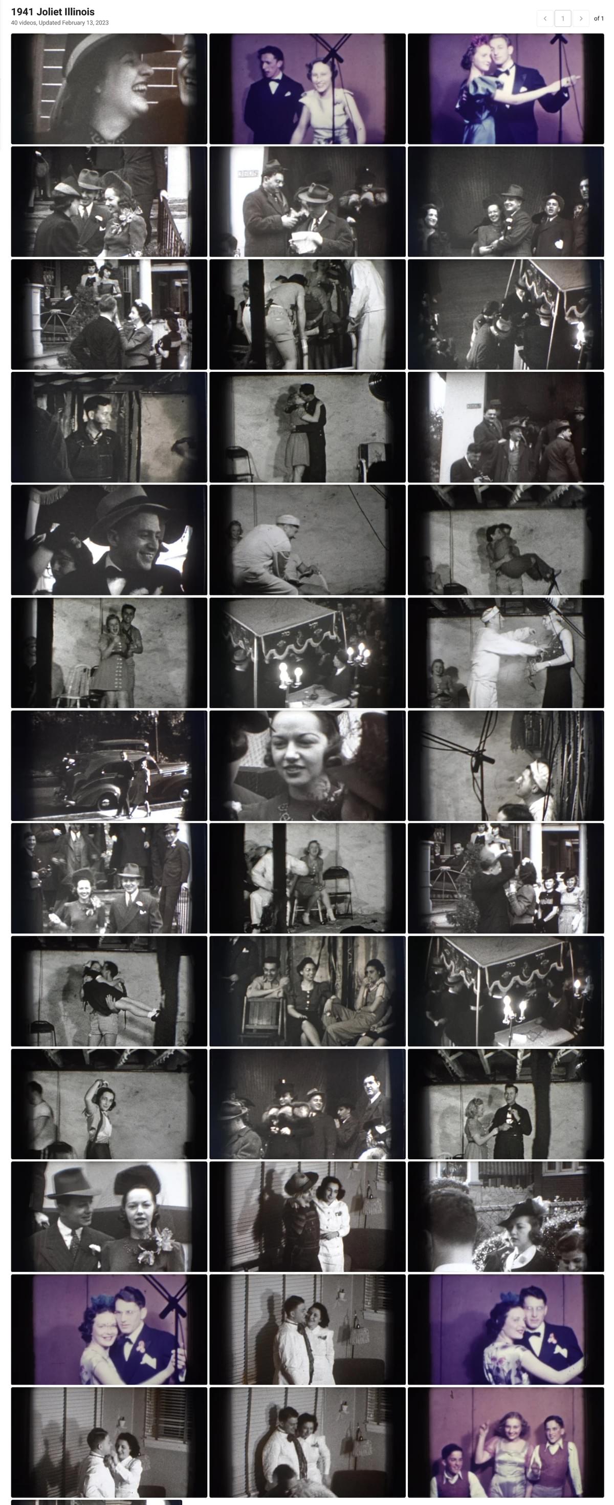 1941 Joliet Illinois, 8mm film home movies stock footage