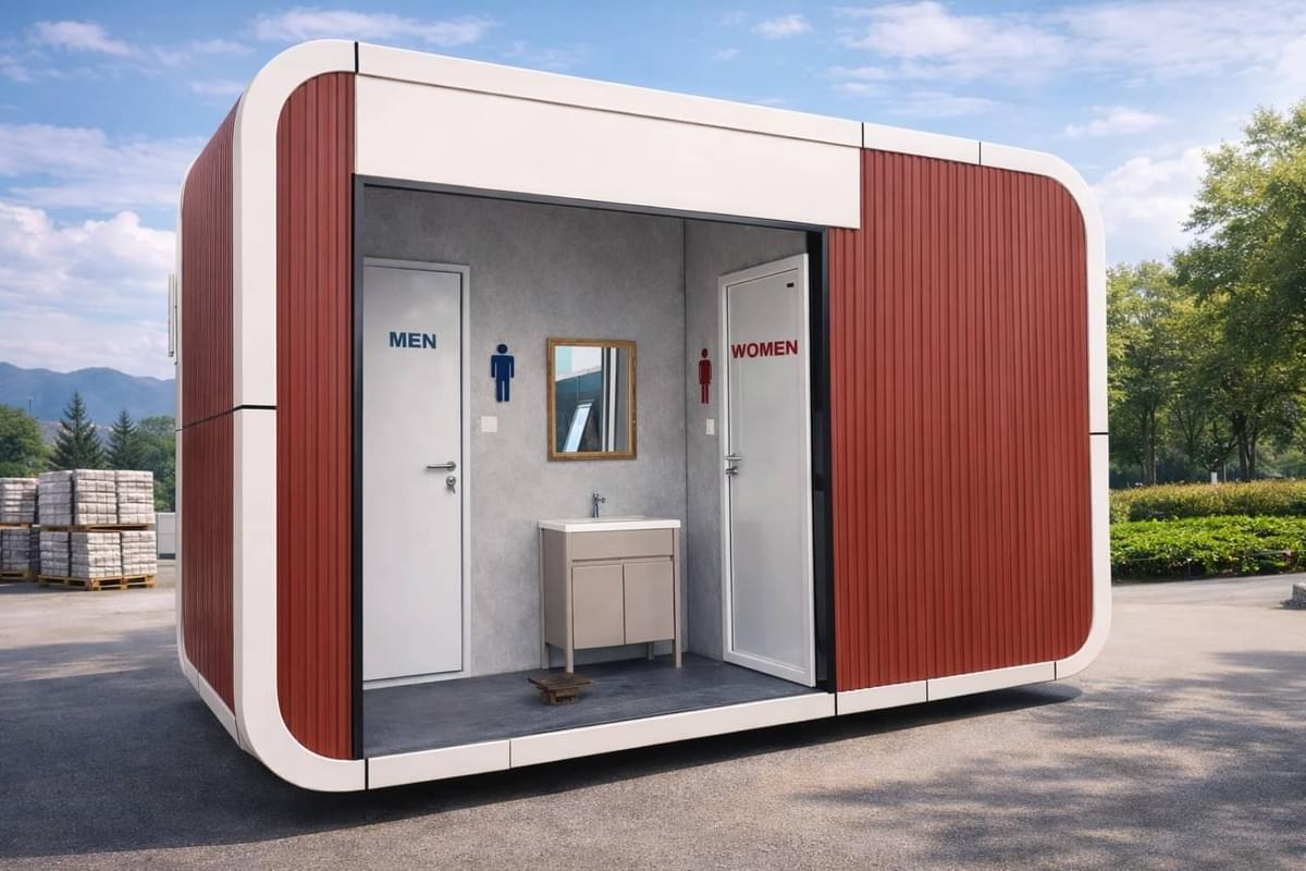 Apple Cabin Portable Toilet