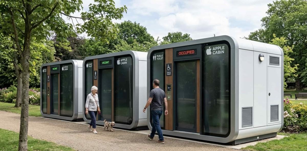 Apple Cabin Portable Toilet