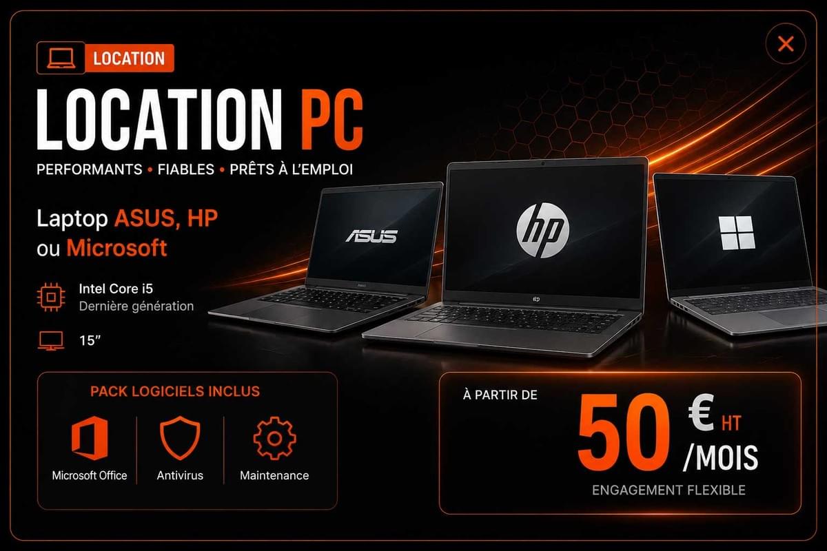 Offre location PC Vertical Sud