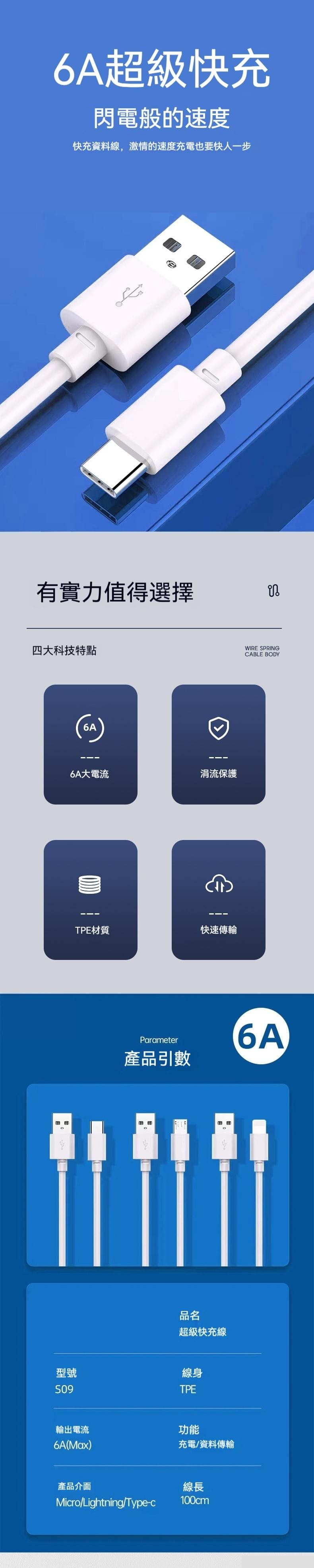 120W 兼容充電線