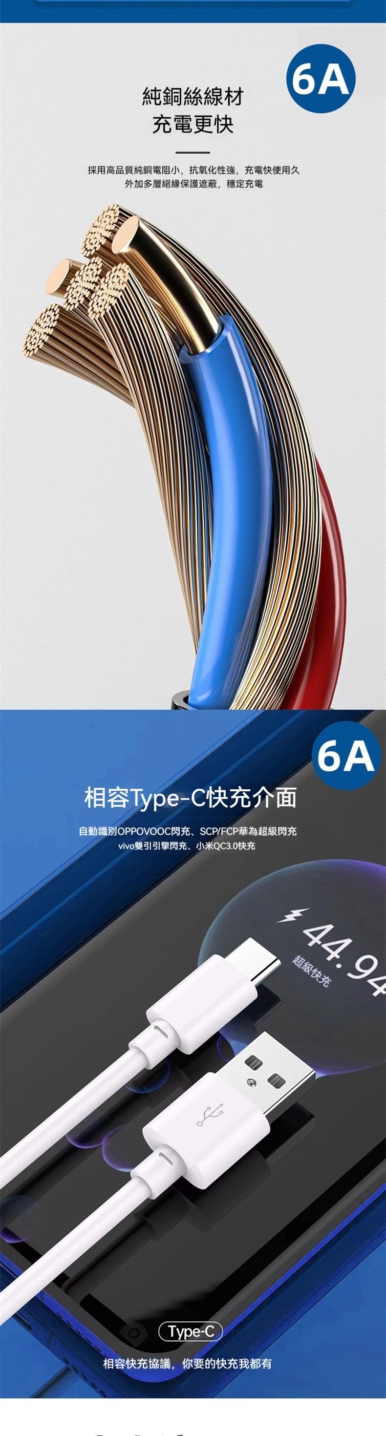 120W 兼容充電線