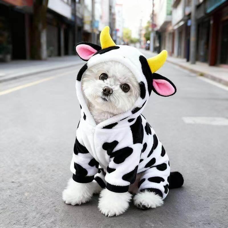 Cow Print Dog Cloth