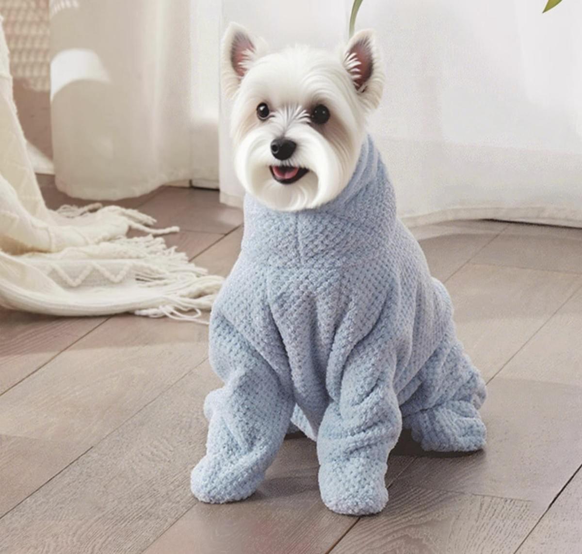 Quick Drying Dog Bathrobe