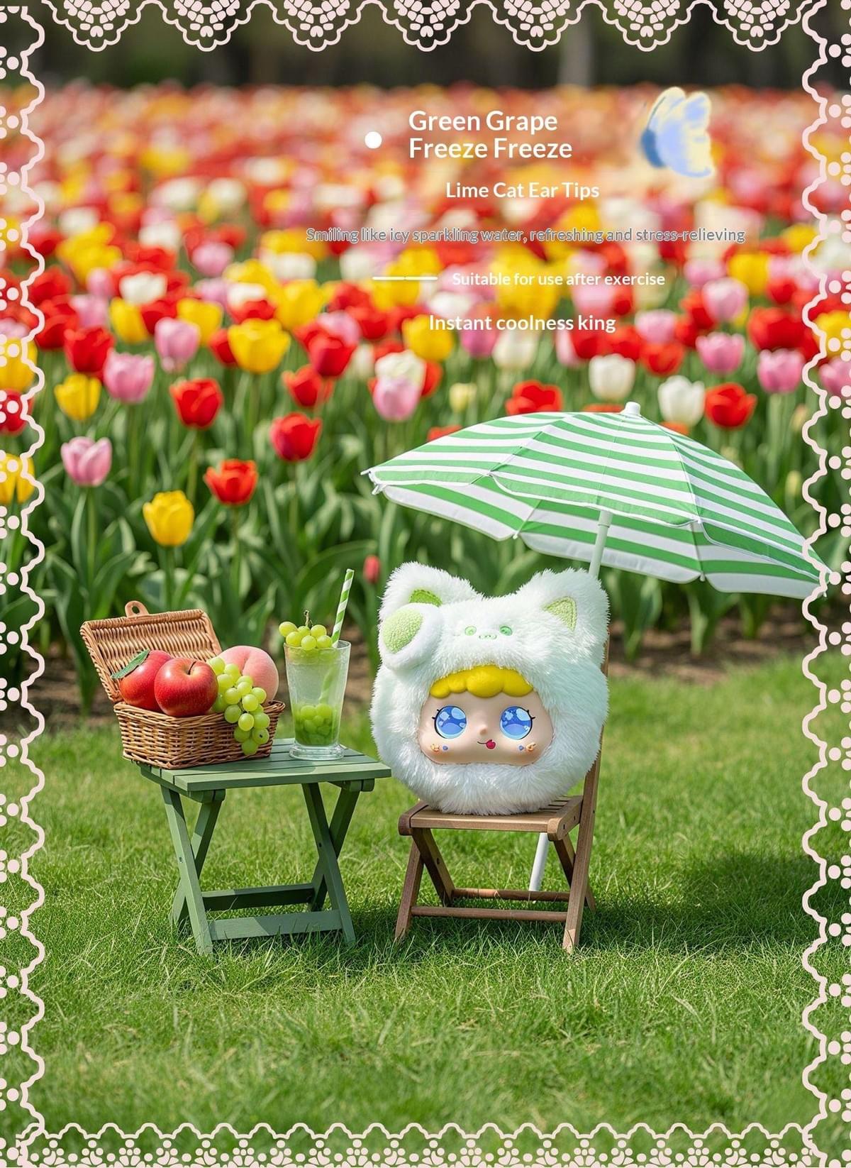 Jopark AI Plush Companion – Interactive Comfort Toy, Cute Backpack Charm, Gift for Kids & Collectors