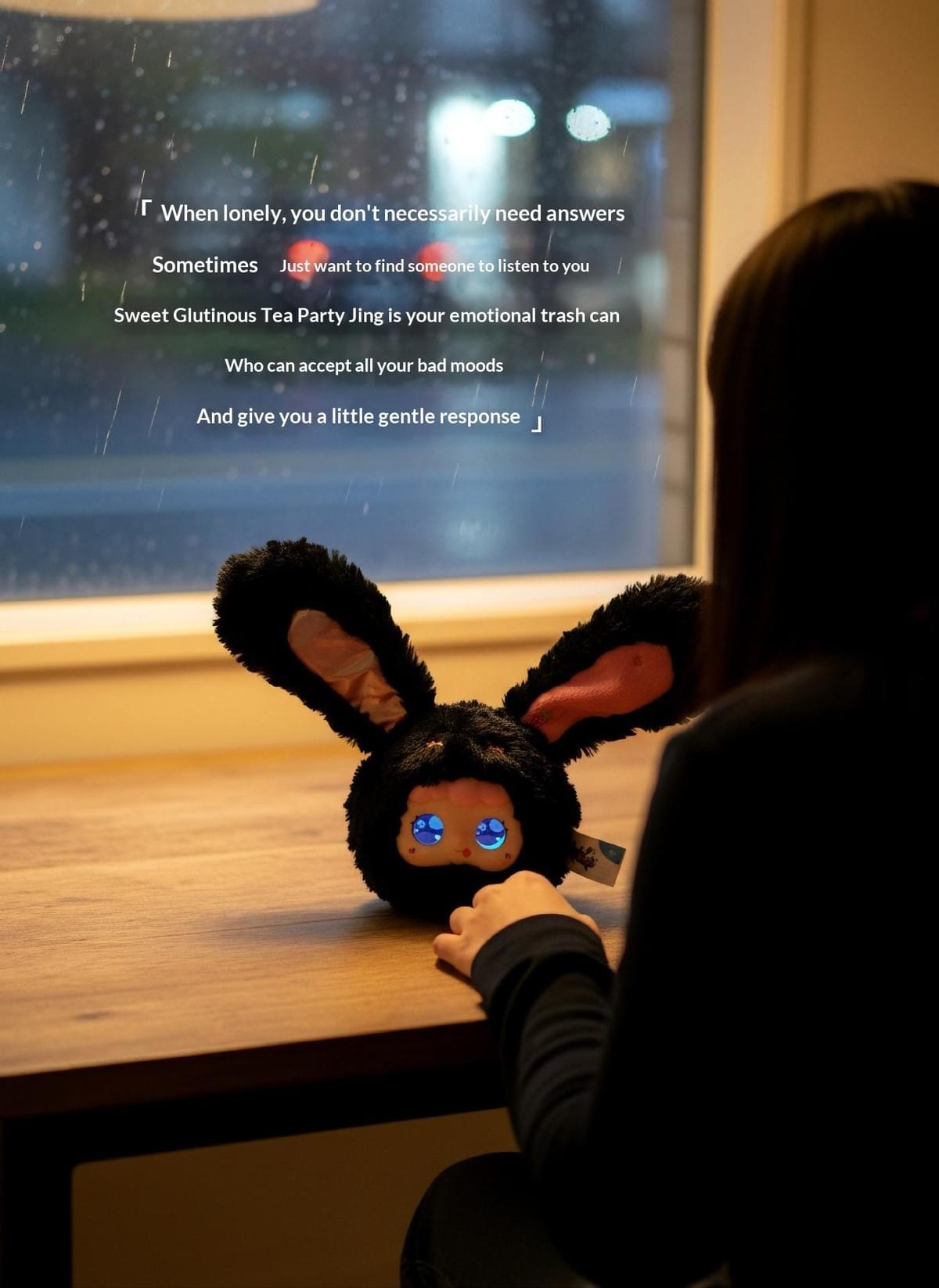 Jopark AI Plush Companion – Interactive Comfort Toy, Cute Backpack Charm, Gift for Kids & Collectors