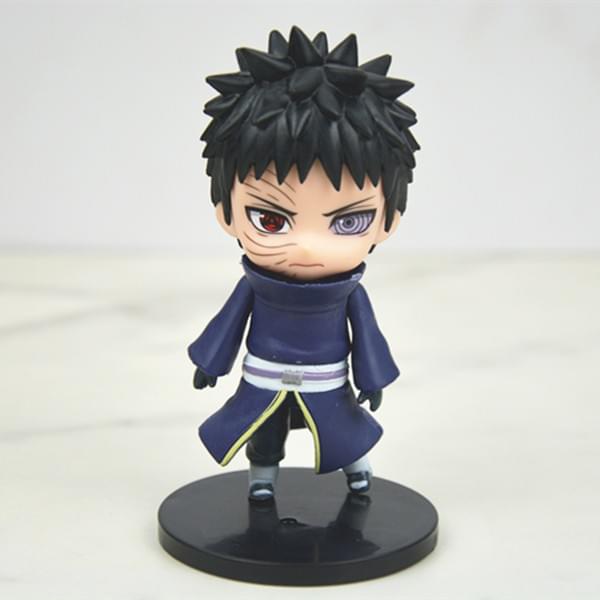 Anime Naruto, Kakashi, Itachi, and Obito Figurines – Collectible Models, Desk Ornaments, Trendy Cart