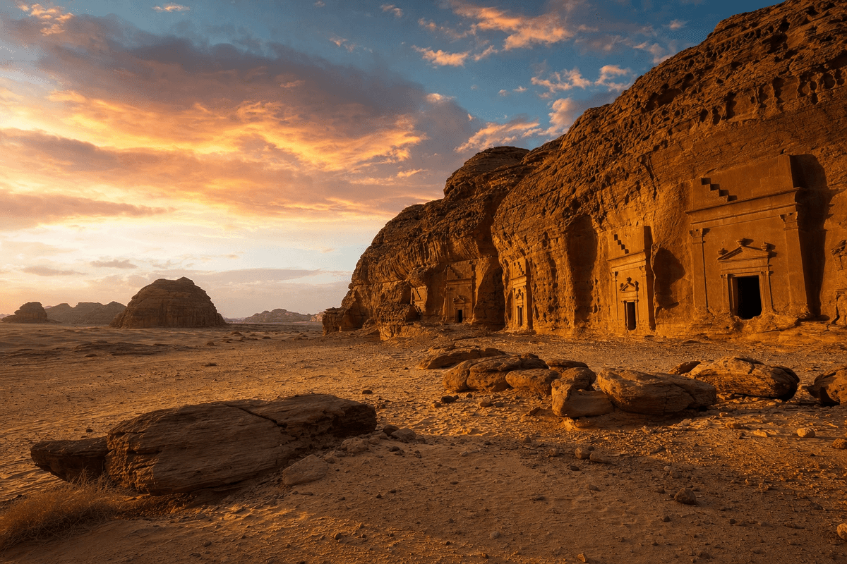Discover the future of travel in NEOM, where innovation meets luxury. Join us for an unforgettable journey through this visionary city. Luxury NEOM Trips Our Exclusive Offerings Create a luxury travel and tourism website for “Zyad Star” focused on Saudi Arabia experiences.

The website should look modern, elegant, cinematic, and premium with dark colors and gold accents.

Include pages:
- Home
- About Us
- Tours
- Gallery
- Book Now
- Contact

Services:
- Desert camping
- AlUla tours
- NEOM trips
- Red Sea experiences
- Saudi cultural nights
- Luxury transportation
- Private tours

Features:
- Online booking form
- WhatsApp button
- Online payment support
- Mobile friendly
- English language
- SEO optimized

Style inspiration:
Luxury Saudi tourism brands with a professional and high-end design.