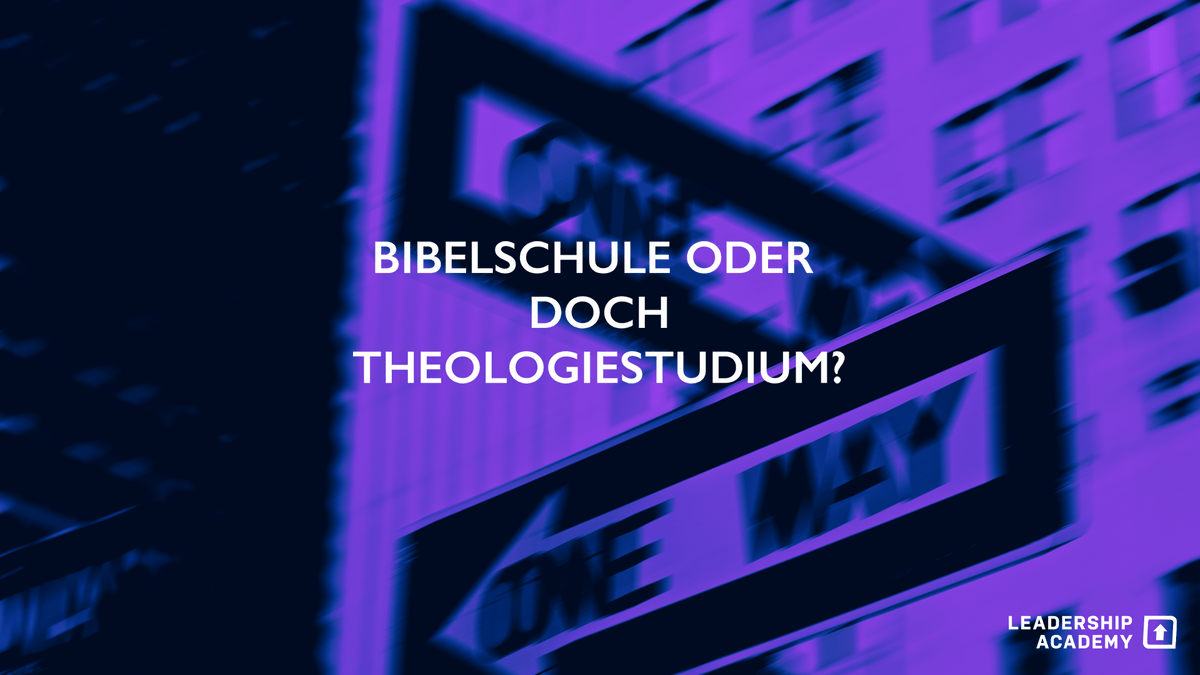 Unterschied Bibelschule vs. Jüngerschaftsschule