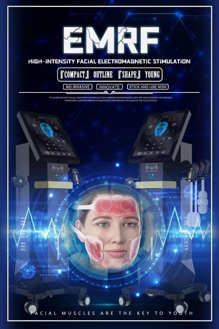 High-intensity Facial Electromagnetic Stimulation System EMRF