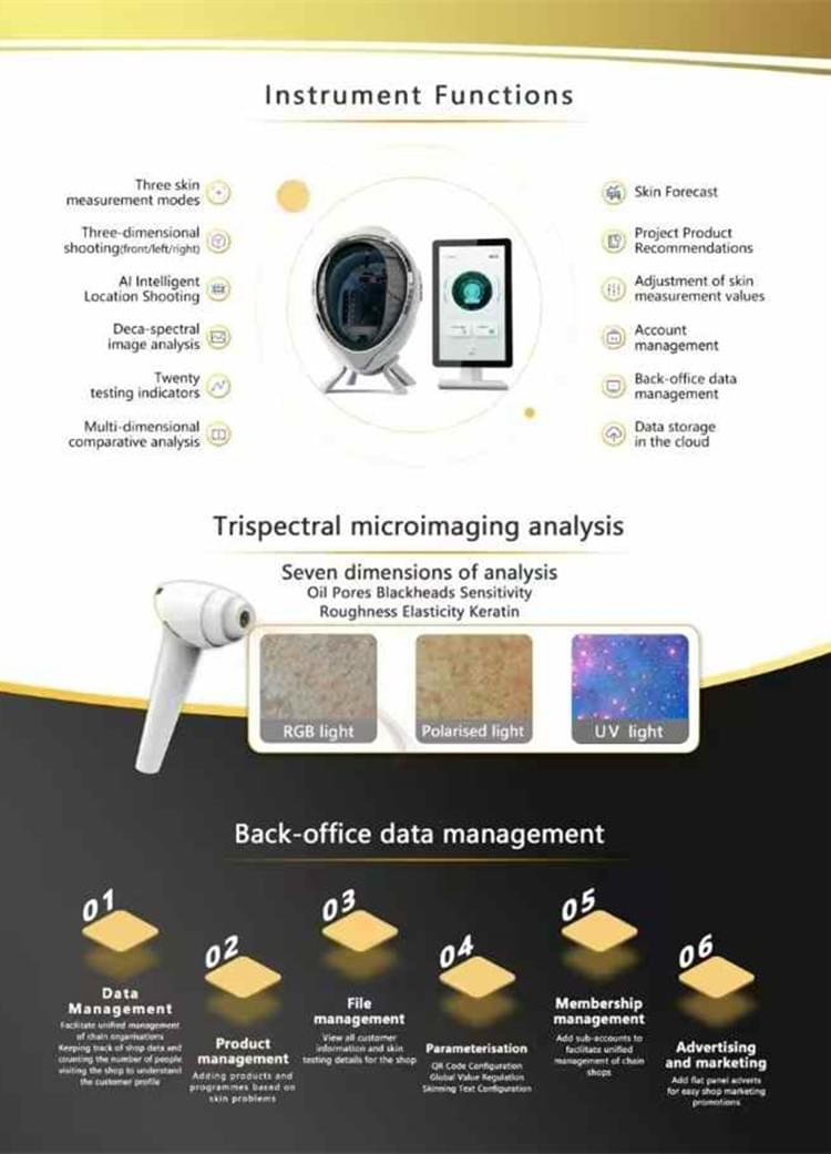 Professional Skin Analyzer System