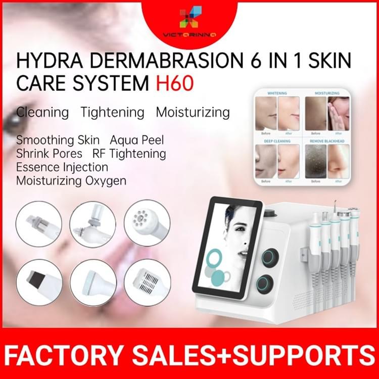 Portable Small Bubble 6 in 1 Skin Care System