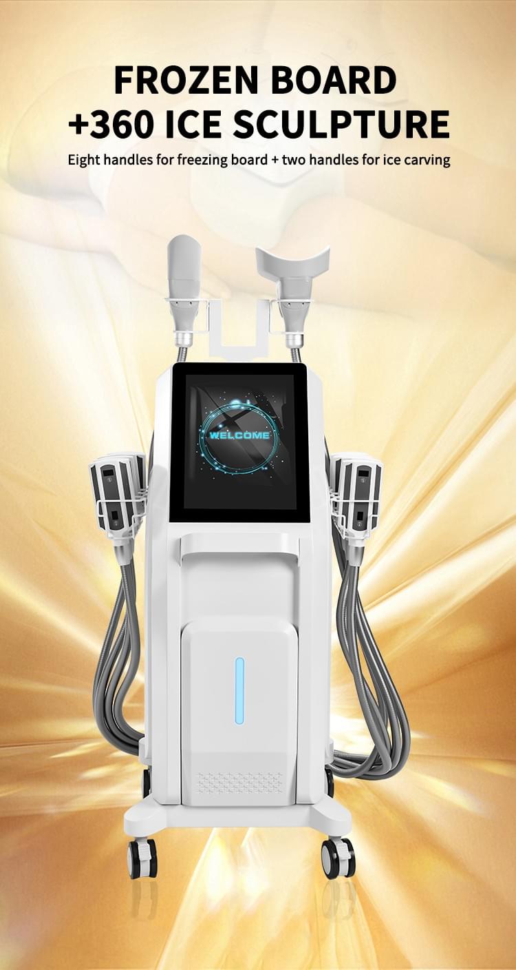 Vertical Ice Sculpting + Cryopad Body Slimming System