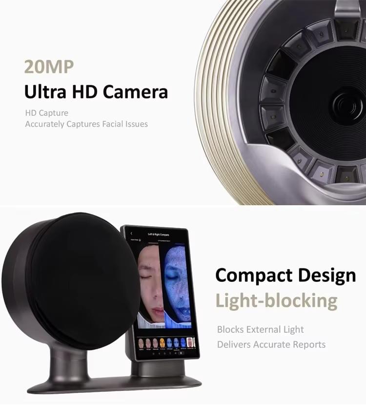 Professional 2 in 1 Skin & Hair Analyzer System