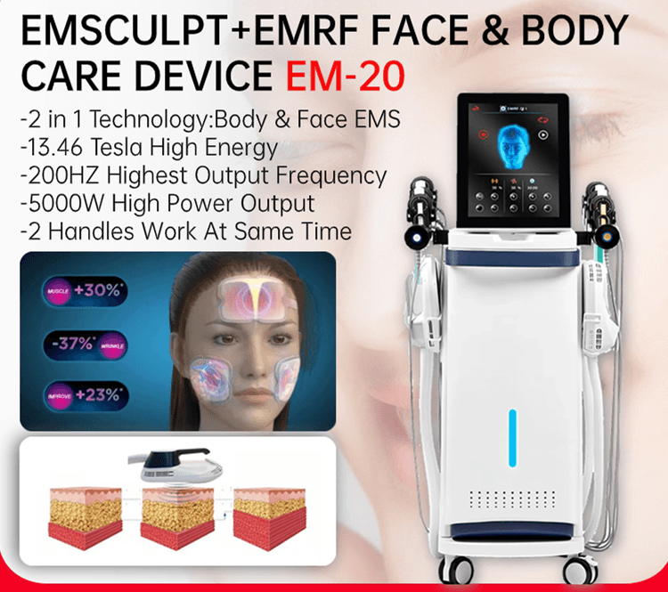 Emsculpt + EMFACE Face & Body Care System