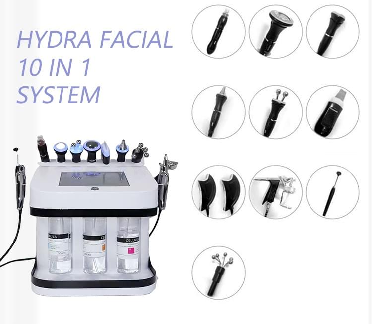 Portable Hydra Facial 10 in 1 Skin Care System