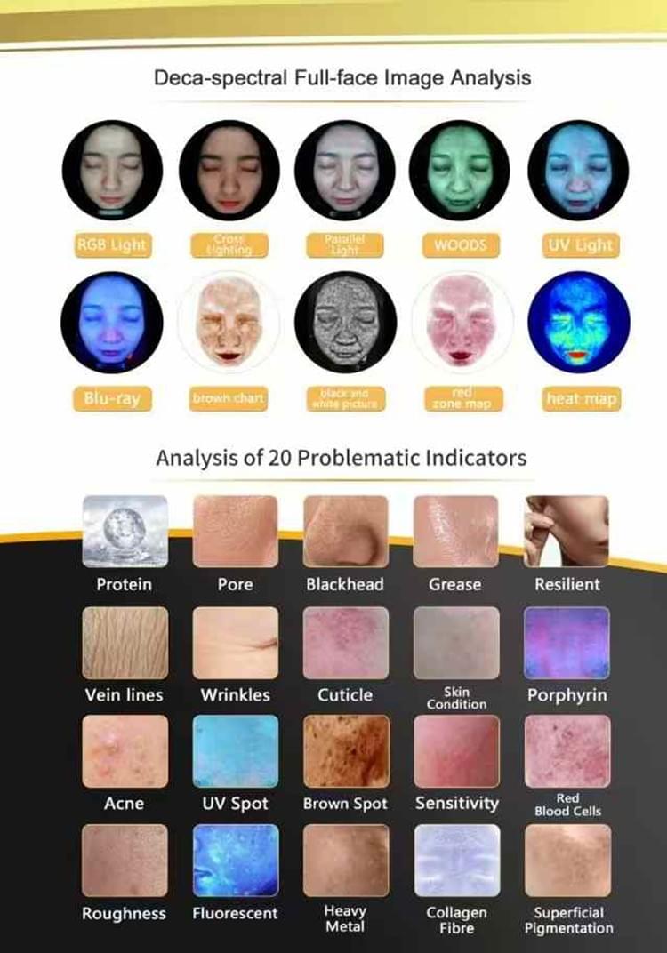 Professional Skin Analyzer System