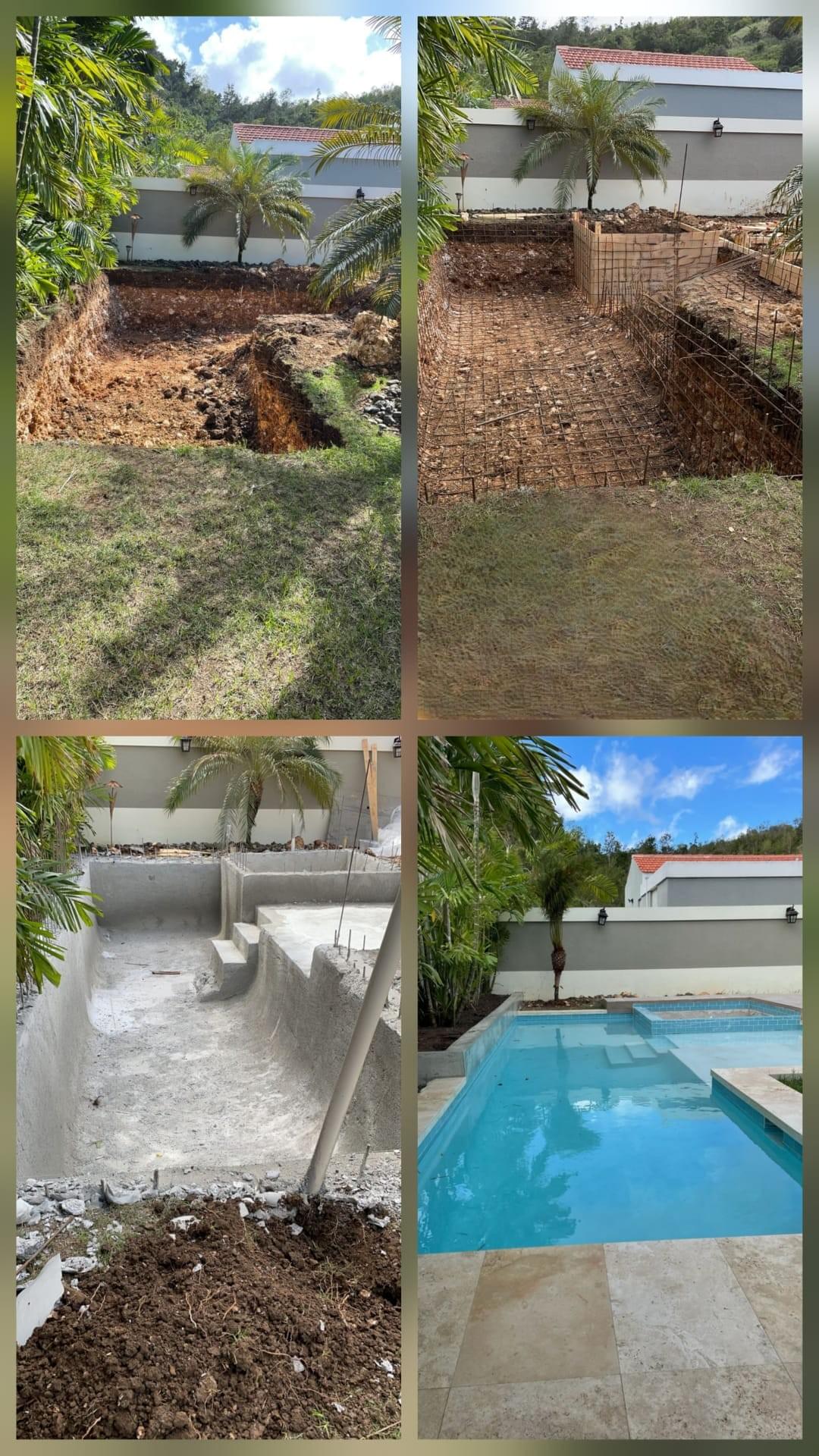 Construcción de Piscina en Bayamón por La EKI Construction Construcción de Piscina en Bayamón por La EKI Construction