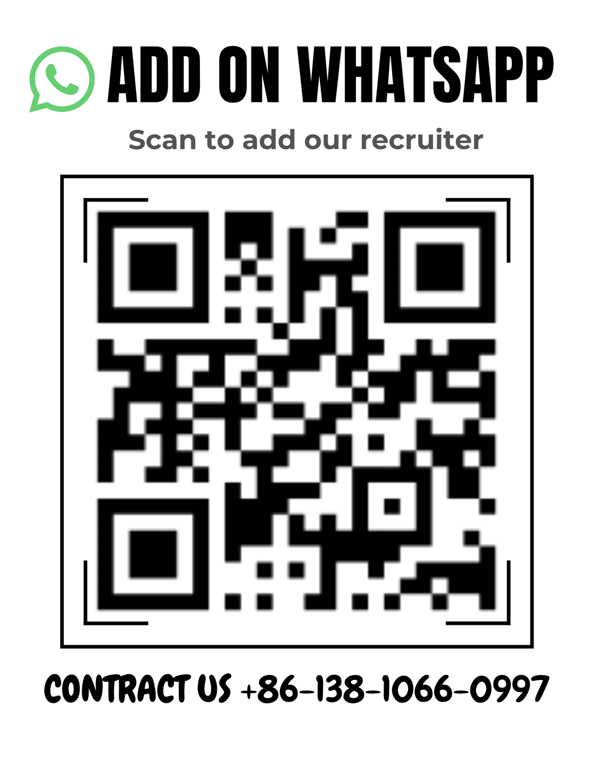 🟢💬 Add on WeChat