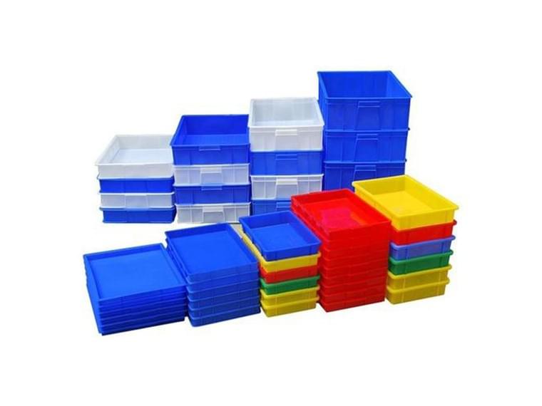 Haida injection molding machine making for plastic turnover boxes