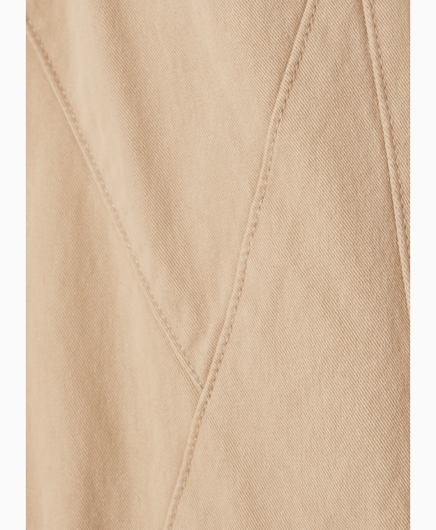 فوكس اند فينش - بنطال سهل الارتداء بقصة ساق مستقيمة قطن