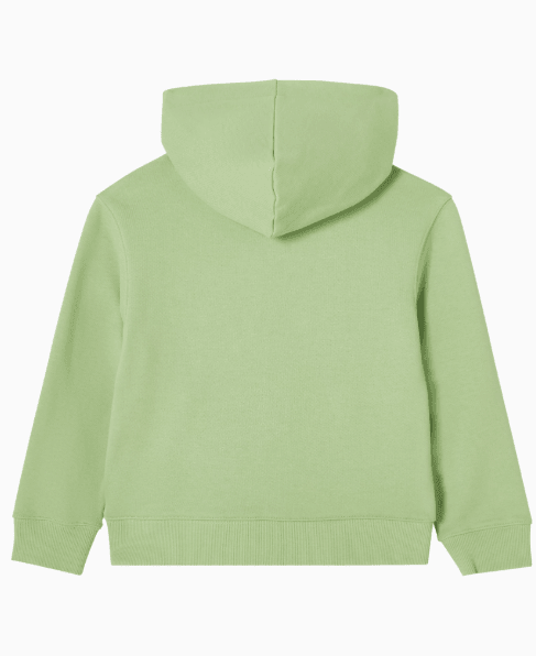 بربري - كنزة قطن بغطاء رأس وسحّاب بشعار الفروسية