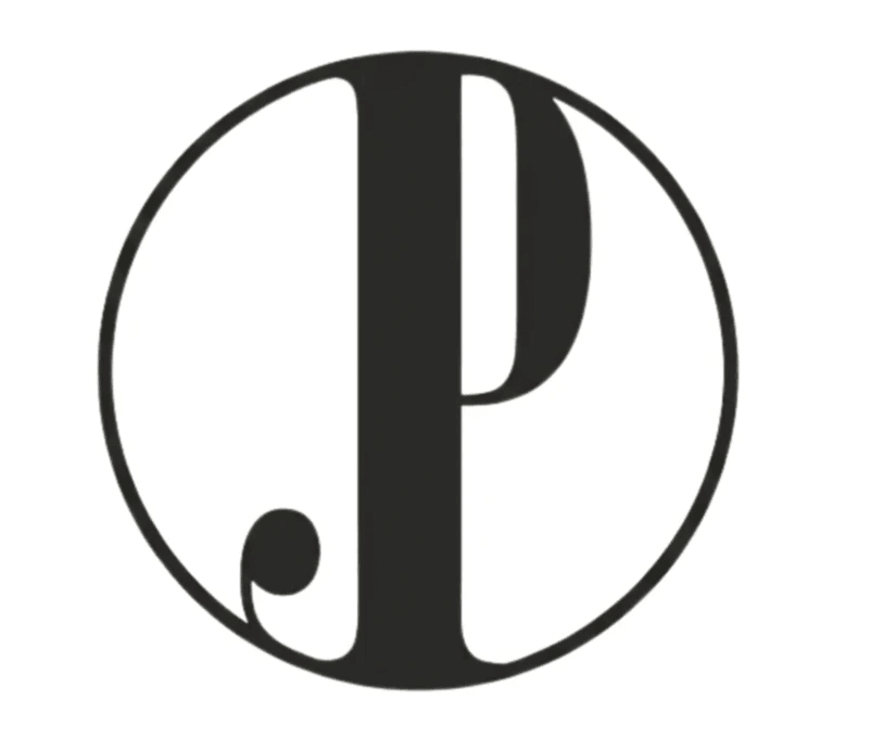 JEBE logo depicting the company name integrated into a stylized, abstract bridge icon, symbolizing the connection between academia and business.