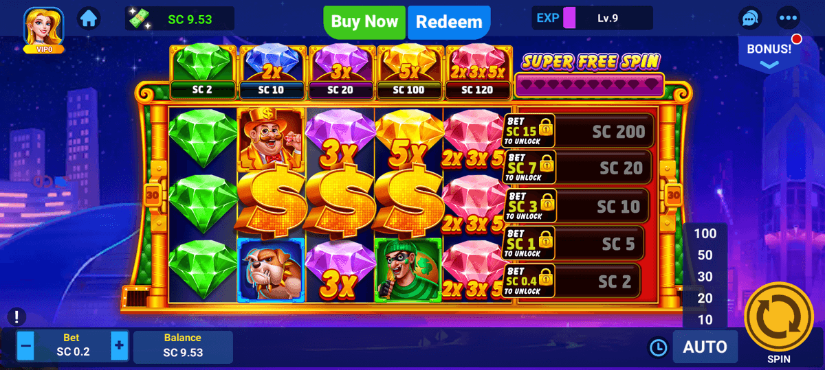 Slot game on Frosty Reels slots a Money Time offerwall task