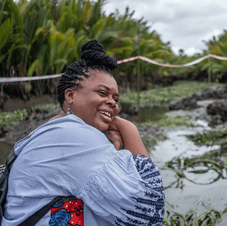 Executive Director at Lokiaka Community - She grew up in the Niger Delta in Nigeria as a member of the indigenous farming and fishing community of Yaataah. For decades, her families lived in constant contact with the waterways. Unfortunately, things have changed. Since the commencement of fossil fuel extraction. Nigerian Activist Martha is now Trying To Sell Plants To The Oil Company That Destroyed them. She is showing the leadership of women and girls from local and indigenous communities in the protection and sustainable use of water resources, and calling for support for gender-just climate solutions. Development Centre -
