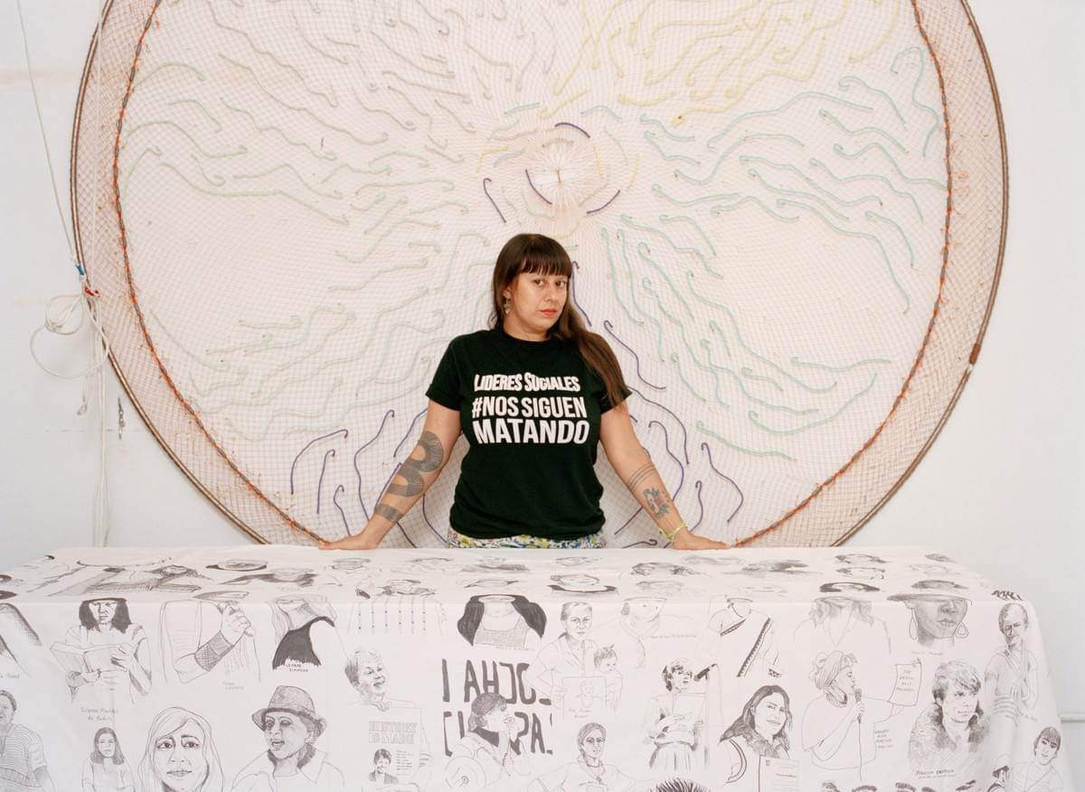 Colombian Artist - Her artwork examines the social and environmental impact of harnessing rivers to generate power and seeks justice for the natural world. She recognizes water as a public space, a human right, and as a spiritual and living entity with its own rights. Her book Serpent River is part of the ongoing body of work ‘Be Dammed’, that investigates the effects of extractivism on natural and social landscapes, exploring the power dynamics associated with the corporatization and decimation of water resources. 