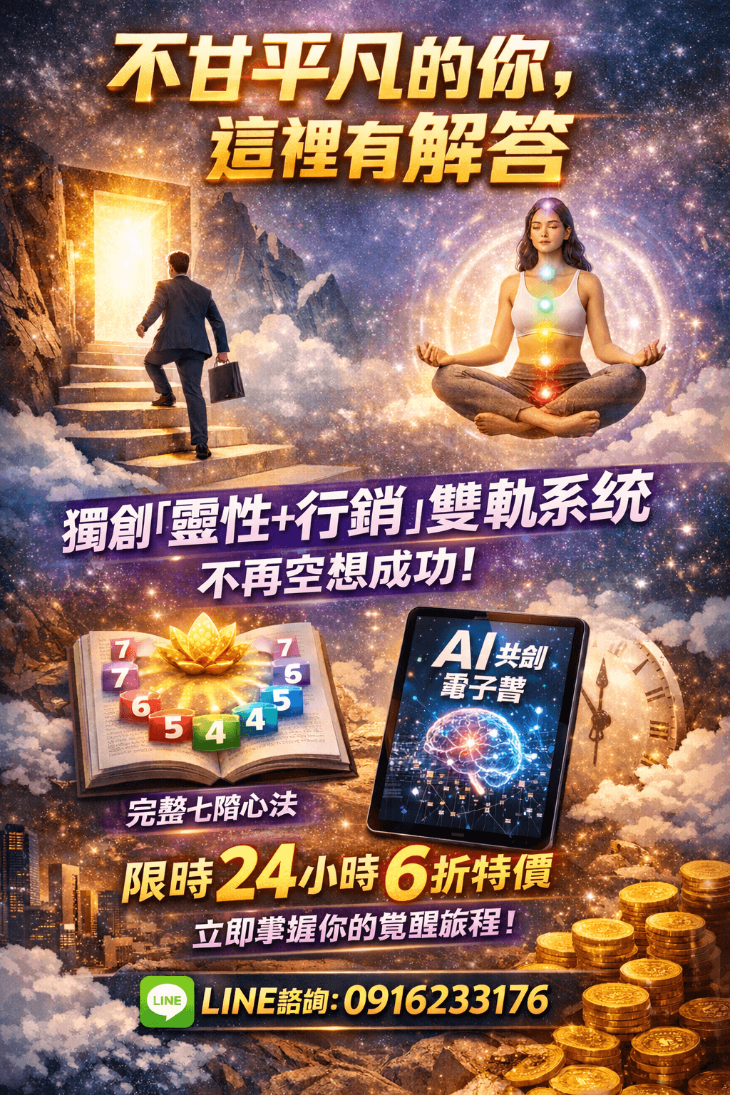 [限時優惠]線上課程《KS13知達覺醒轉化系統》故事緣起與AI神奇相遇 (附贈電子書)