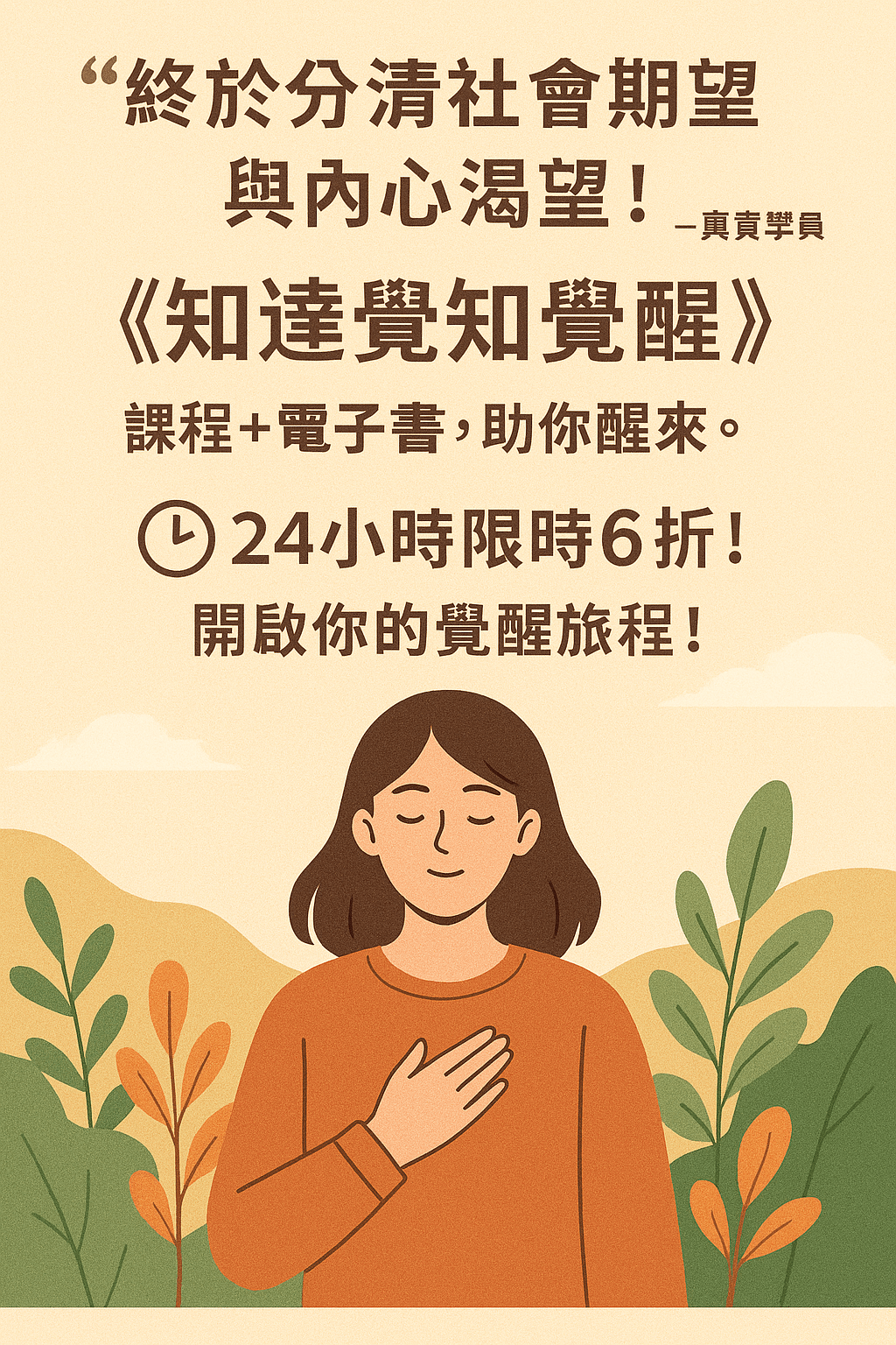 [限時優惠] 線上課程N-KS02《知達七階覺醒系統》第一階 覺知覺醒階-略說 (附贈電子書)