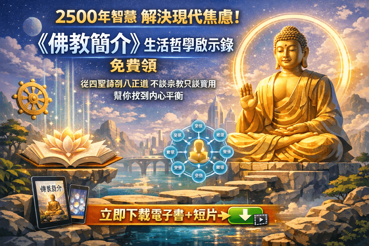 [結緣品]EB電子書《宗教R01佛教簡介》生活哲學的啟示錄 (附贈電子書)