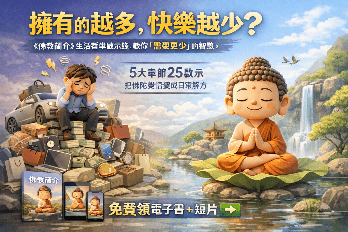 [結緣品]EB電子書《宗教R01佛教簡介》生活哲學的啟示錄 (附贈電子書)