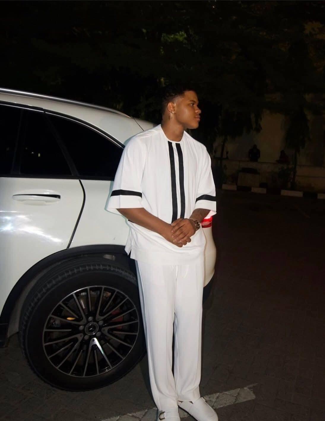 The Noir-Line Kaftan