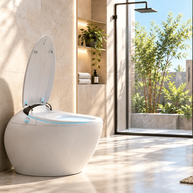 Enjoy effortless operation with sensor-activated fixtures that promote cleanliness and convenience in your bathroom. Touchless Technology Our Innovations Kasilyas Bathroom Fixtures is redefining modern living with innovative bathroom solutions, starting with smart toilets seamlessly integrated with advanced technology. Our mission is to bring intelligent design and cutting-edge functionality into everyday fixtures, transforming bathrooms into spaces of comfort, efficiency, and sophistication.