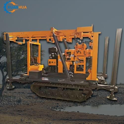 YCS-200C 200m depth crawler water well rotary drilling machine