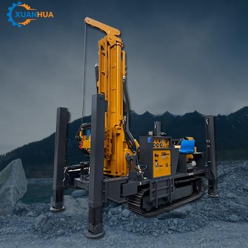 YCQ-300 300m depth dth drill rig, hydraulic dth drill rig