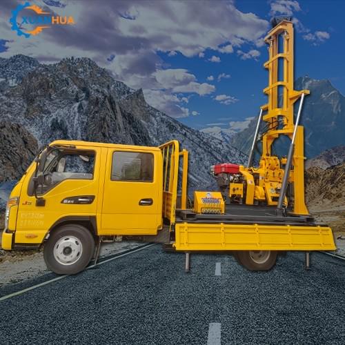 YCS-200K 200m depth water well drilling truck for sale , truck mounted water well drilling rig