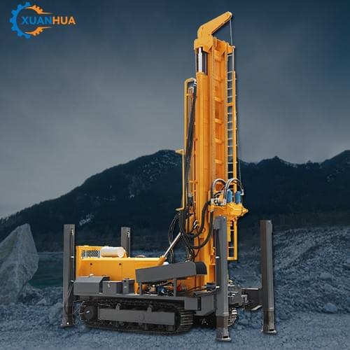 YCQ-600 600m depth air compressor water well drilling rigs