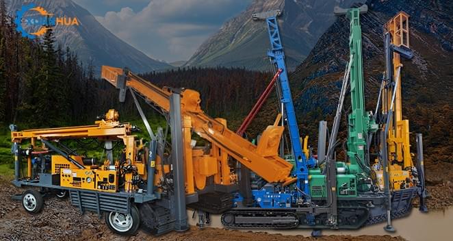 Rotary and Air Drilling Rigs, Multifunction Drilling Rigs