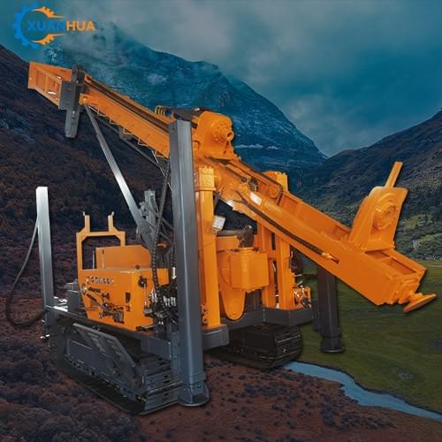 YCD-350X，300-800m depth dth rig machine , percussion drilling machines , air water well drilling rigs