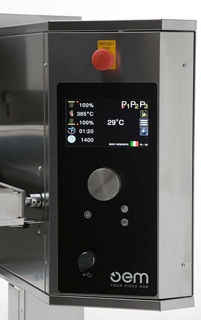 OEM HV75LCD 履帶電力式熱風烤爐控制面板 OEM HV75LCD 履帶電力式熱風烤爐控制面板