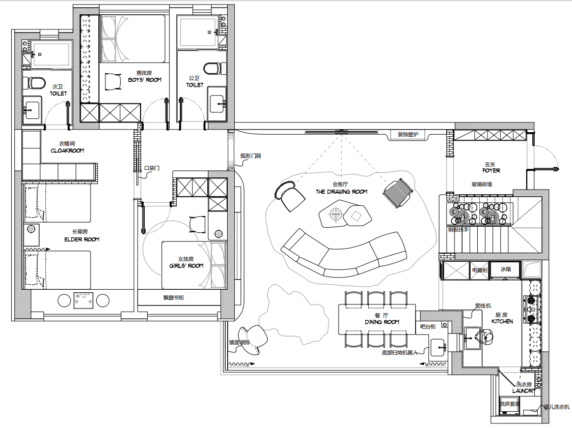 Pure Serene Modern | China Resources Yuexi, Minimalist Textured Private Urban Residence